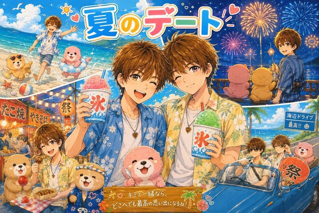 夏のデート