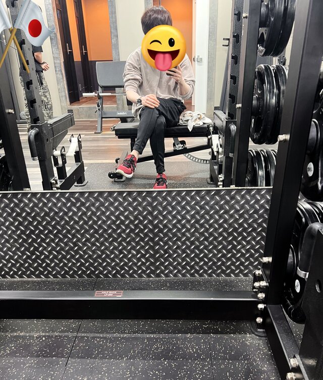 深夜に筋トレ💪
