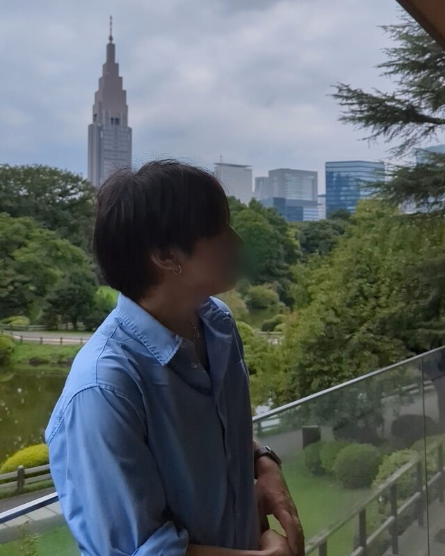 見上げすぎました😂