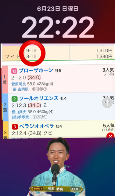 ワイド馬券
