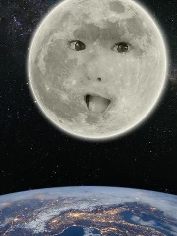 お月様?（笑）
