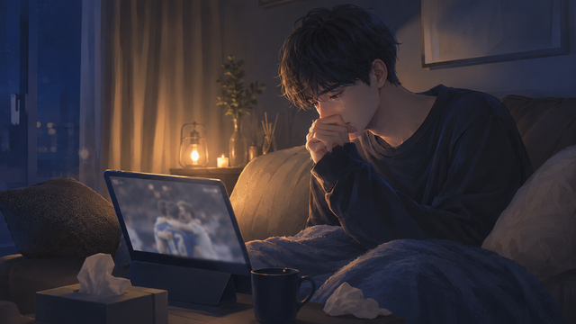 ひとりで泣いた夜