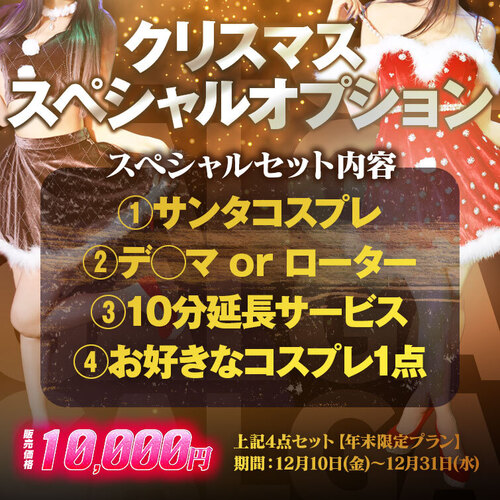 12/10～　クリスマススペシャルオプション