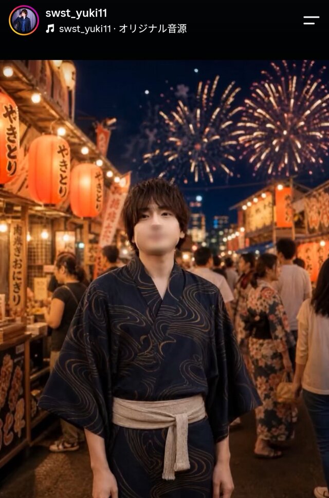 秋祭りと屋台と花火