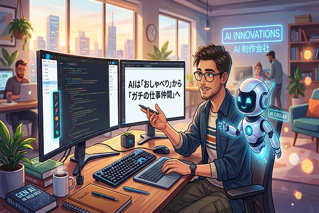 AIは「おしゃべり」から「ガチの仕事仲間」へ！2026年の最新AI事情