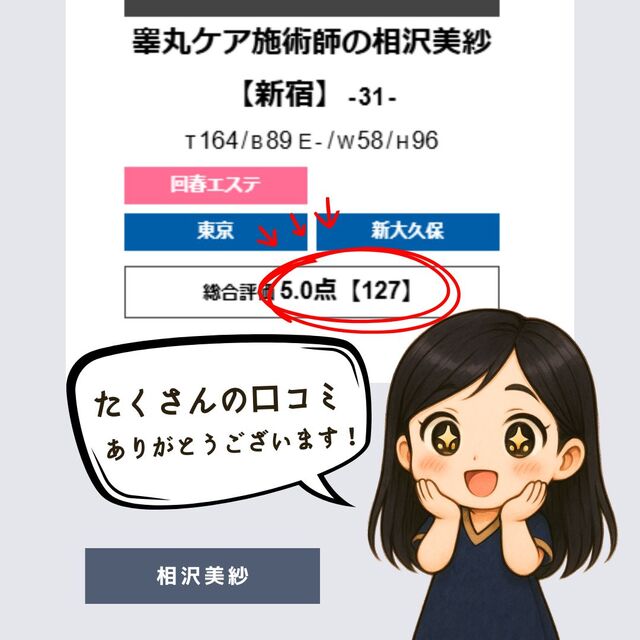 120件以上の口コミありがとうございます！