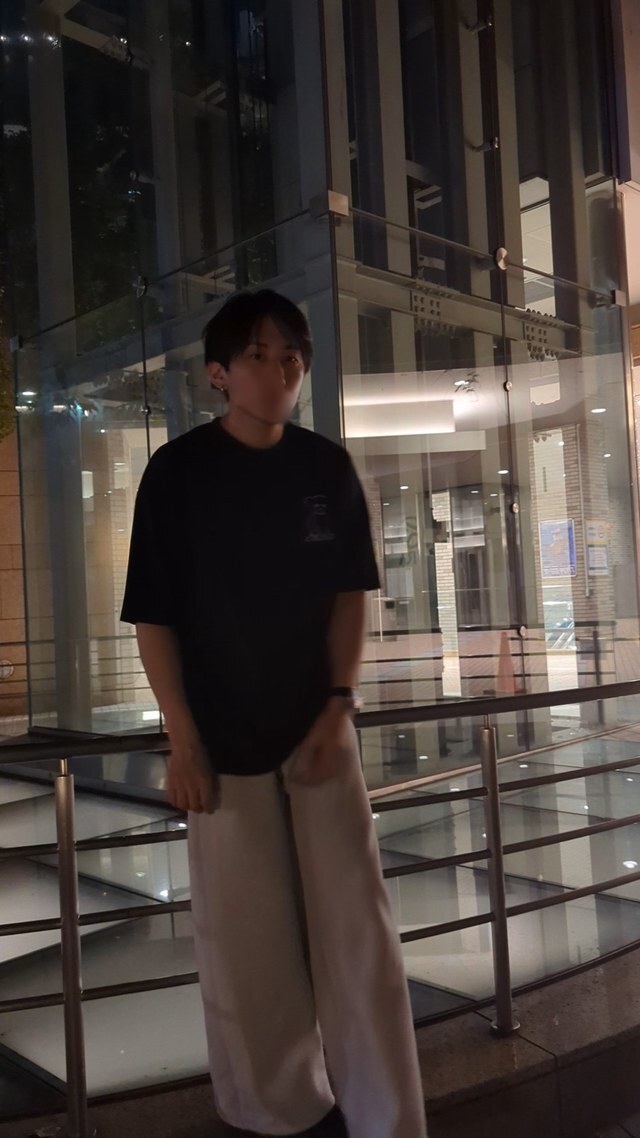 目が合いました😂