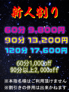 新人割り｜新小岩・小岩デリヘル・風俗【新小岩・小岩サンキュー】