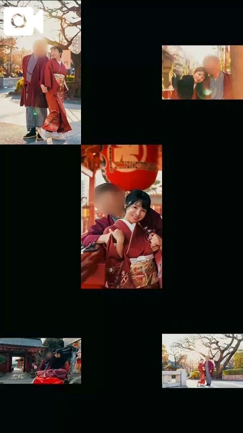 お揃い着物デート