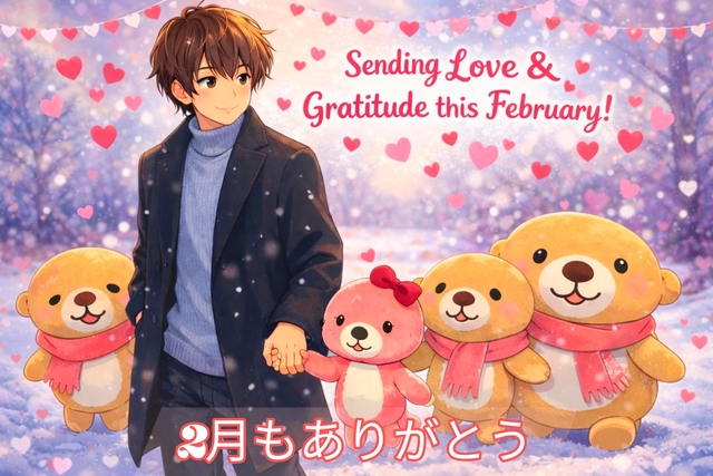 【感謝】2月もありがとうございました