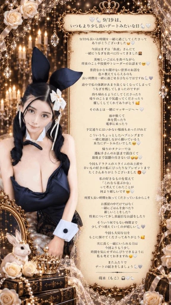 🤍🐇9/19は、長いデートみたいな日🐇🤍