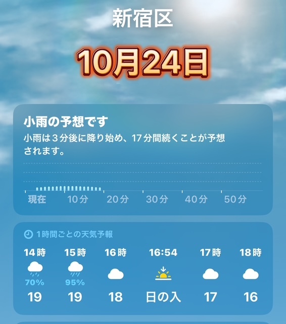 ～～スケジュール～