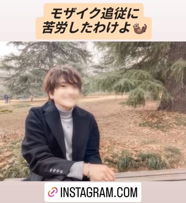 ショート動画 vol.2 モザイク追従に四苦八苦