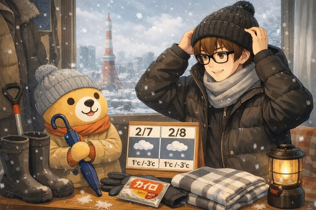 2/7(土)、8(日)の交通機関について