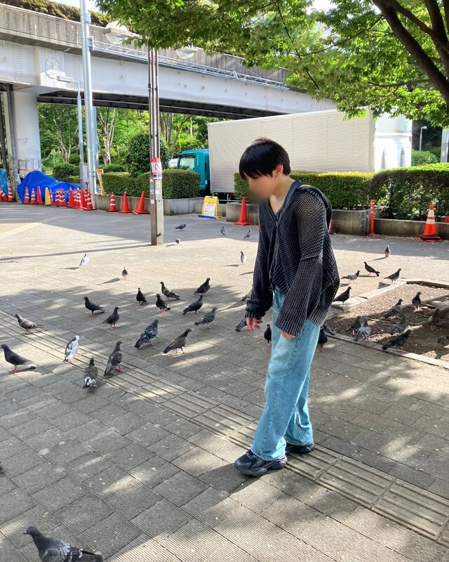 手ぶらの人😂