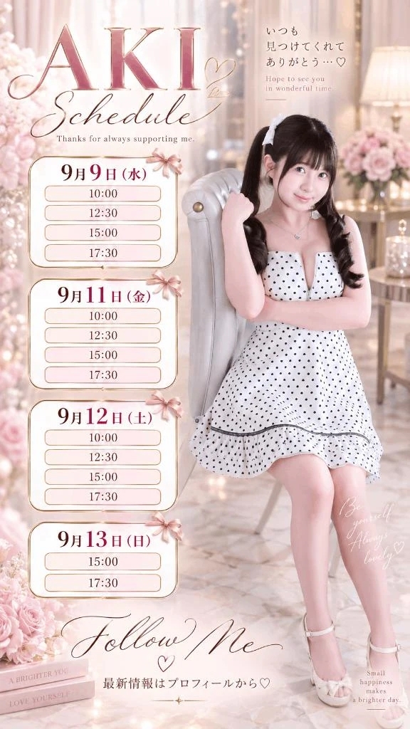 ♡直近のお会い出来る日♡