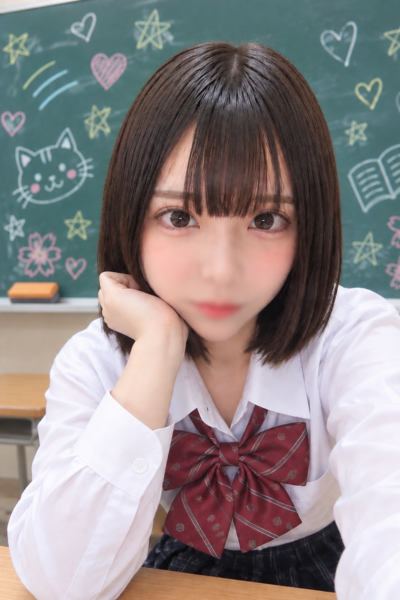 エデン ぷりん極スレンダーの黒髪美少女♡