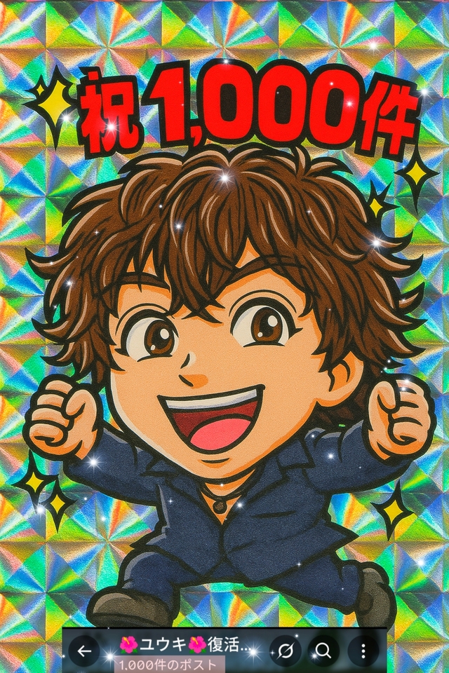 ✨️祝✨️1,000件ポスト