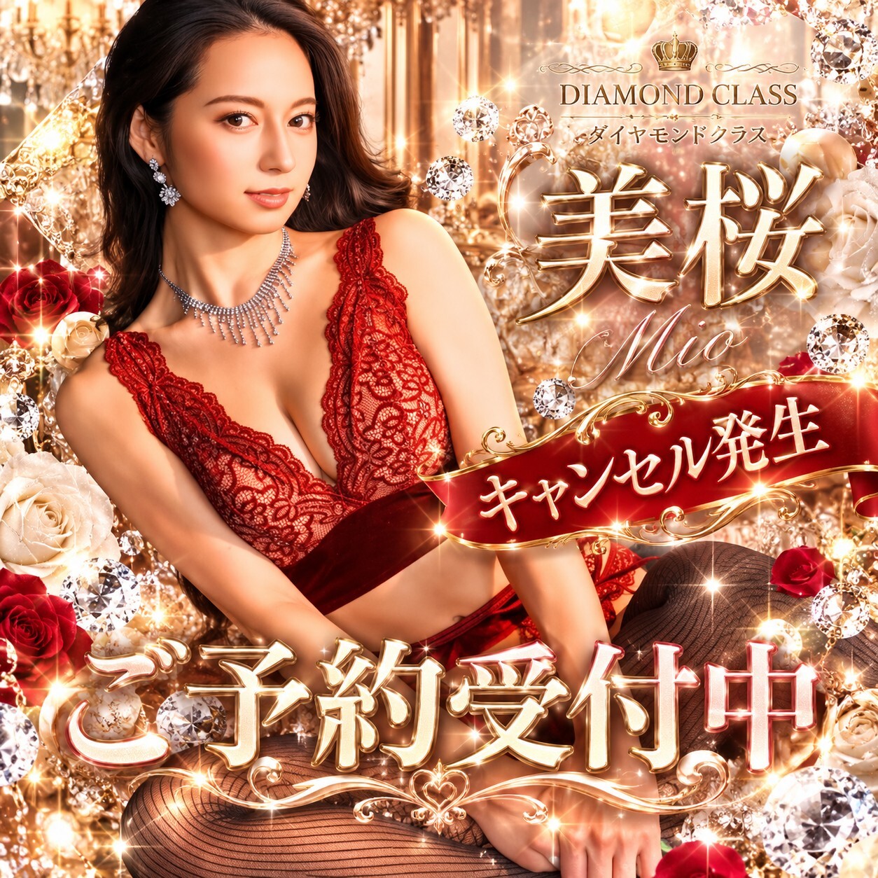 キャンセル発生！！ご予約受付中！！生粋敏感体質『美桜』さん