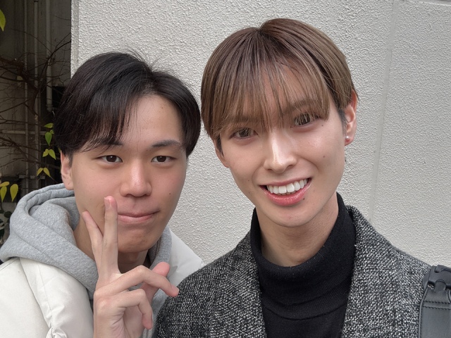 初めての2ショット！📷