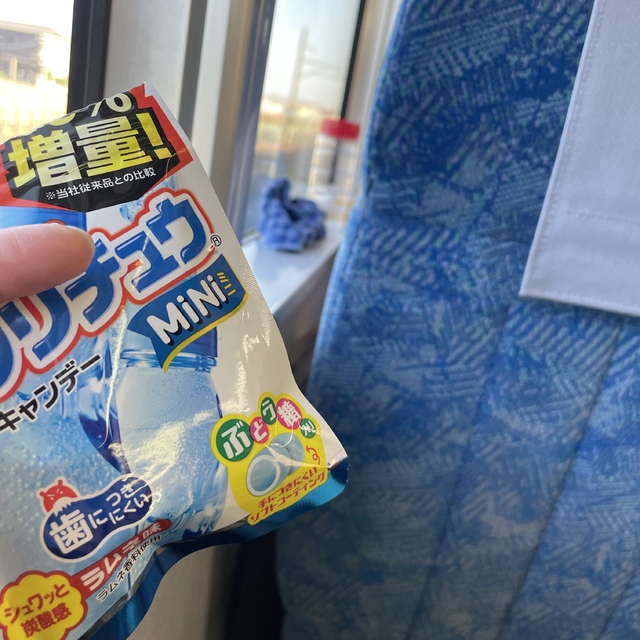 今日の旅のお供は