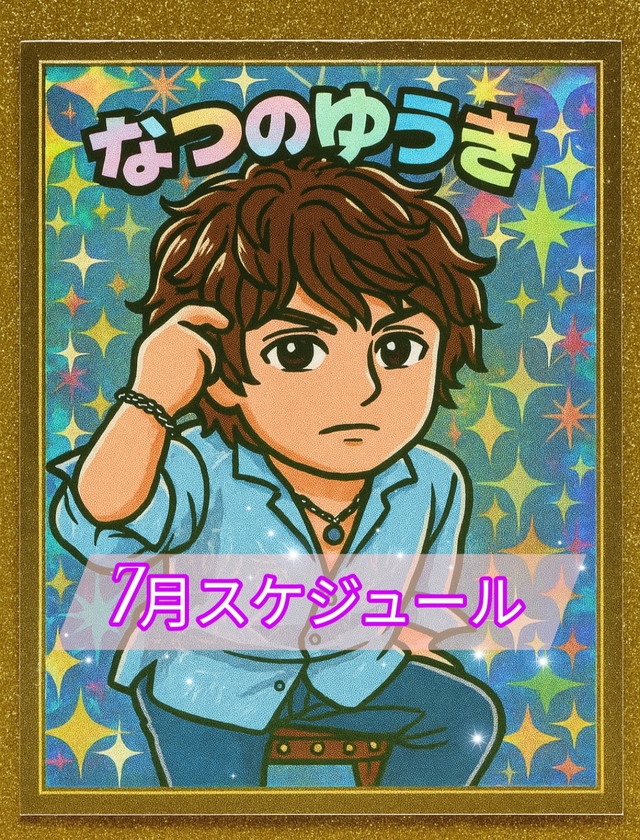 ユウキの7月スケジュール