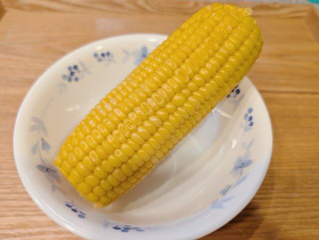 🌽トウモロコシ🌽の食べ方