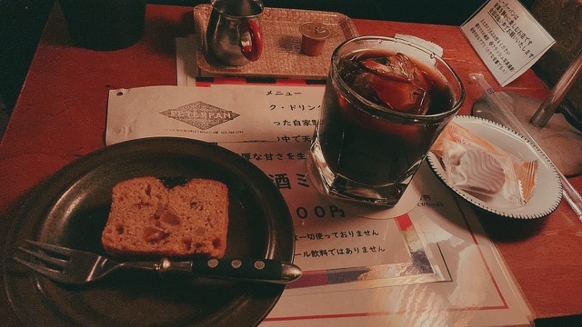 夜カフェ