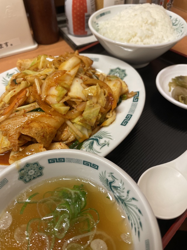 ばくだん定食🍚