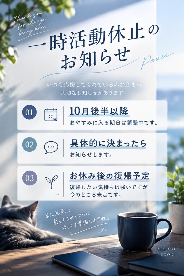 ♥️10月のご予約スケジュールについて