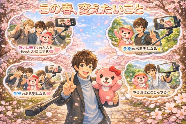 この春、変えたいこと