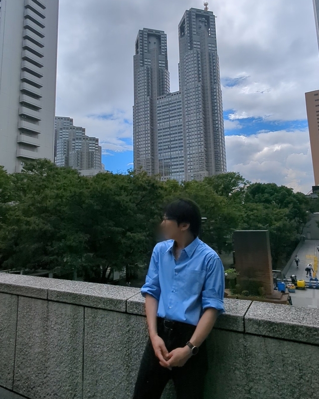 熱い手すり😂